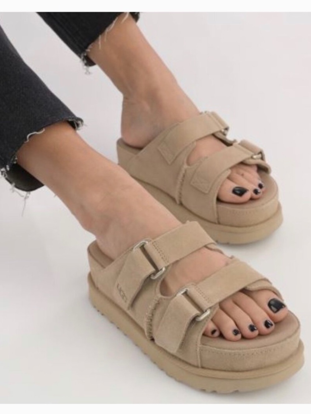 UGG Goldenstar Hi Slide Platform Sandals shoes exclusively for anthropology